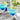 Monin Blue Cotton Candy Syrup 1 Liter