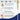 Gold pump with features listed on a white and blue background