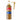 A bottle of Torani Cookie Butter syrup with its gold pump dispenser shown alongside on a plain white background