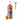 Torani Cupcake syrup bottle with pump and a cupcake on a white background