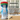 Vanilla ice cream container with ingredients